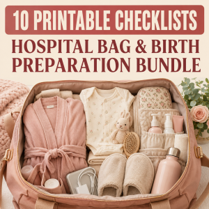 Hospital Bag and Birth Preparation Checklist